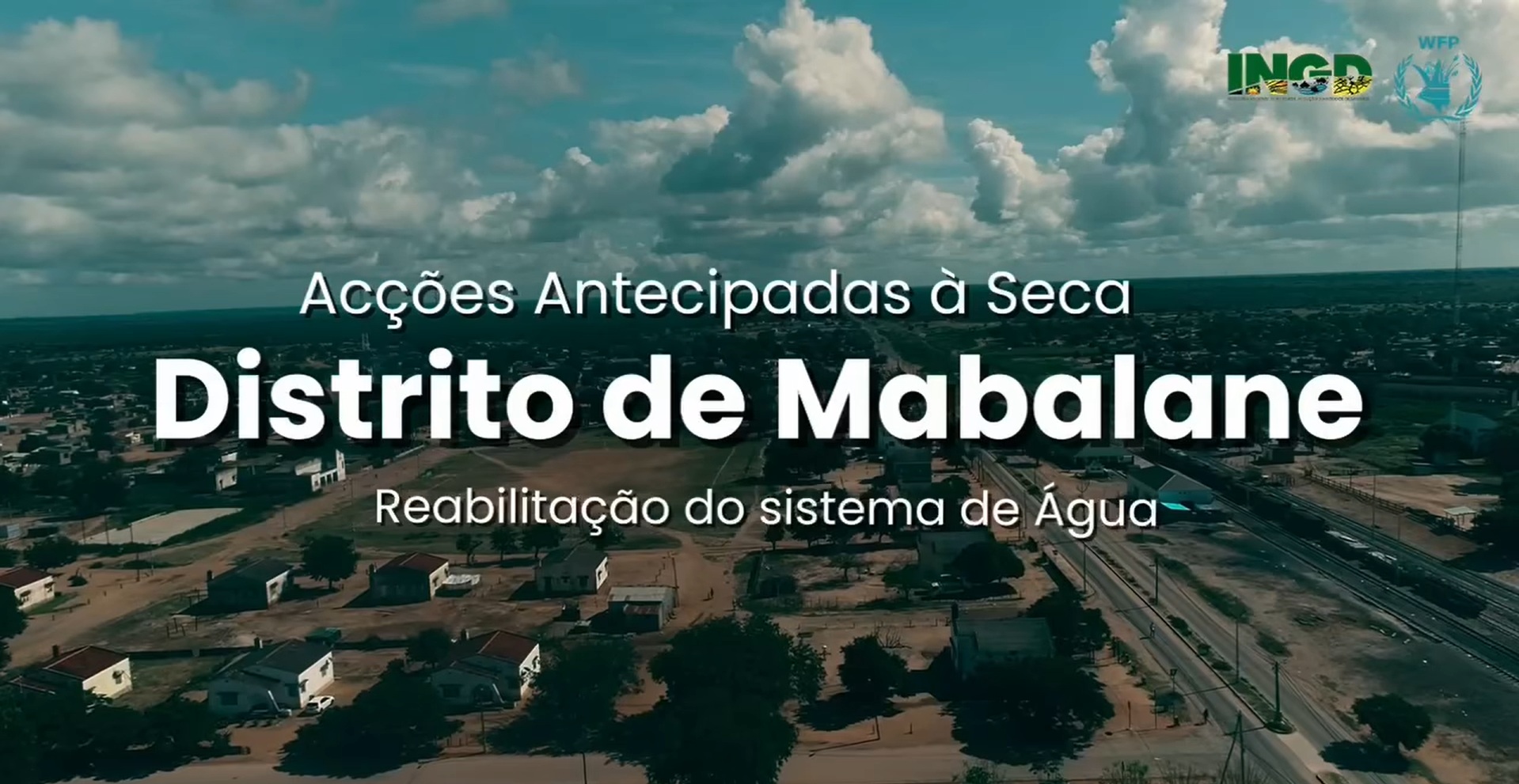 Acções Antecipadas à Seca - Reabilitação do Sistema de Água