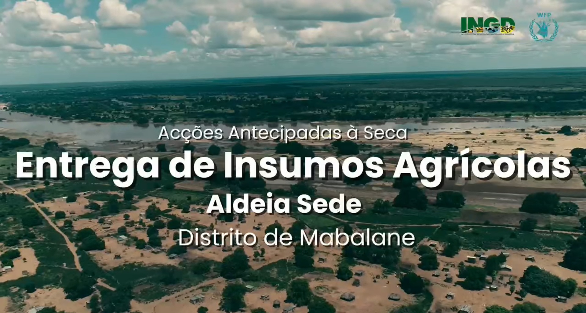 Acções Antecipadas à Seca - Entrega de Insumos Agrícolas