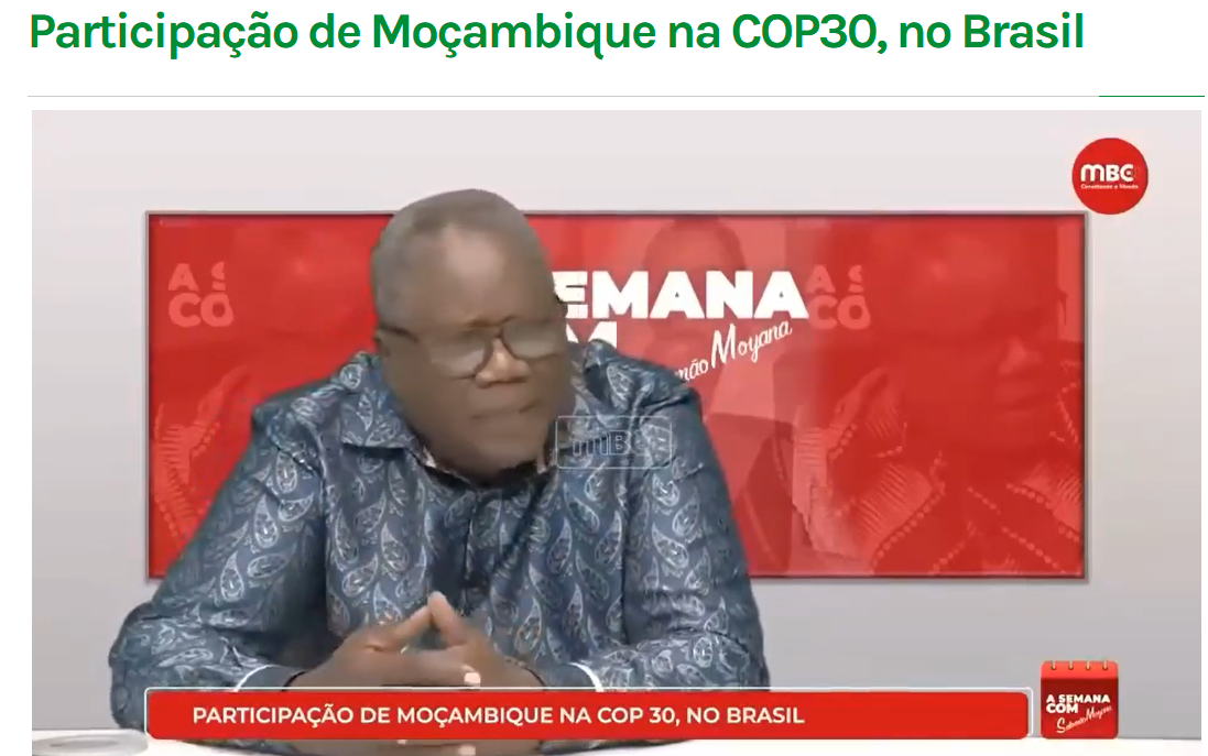 Participação de Moçambique na COP30, no Brasil