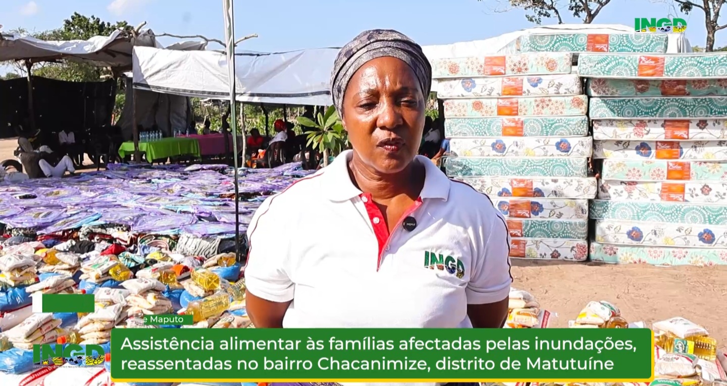 A assistência humanitária em Matutuine