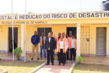 Secretário de Estado da Província de Nampula visita a Delegação do INGD