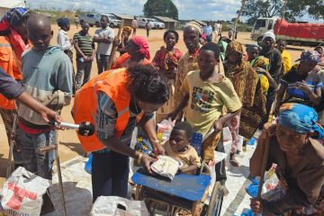 Presidente do Instituto Nacional de Gestão e Redução do Risco de Desastres (INGD), visita centros de reassentamento na Província de Cabo Delgado