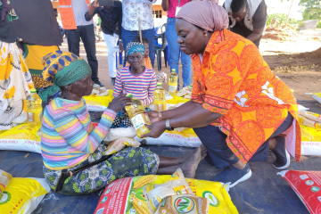 INGD PRESTA ASSISTÊNCIA ALIMENTAR ÀS FAMÍLIAS DESLOCADAS EM MEMBA
