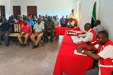 XI Reunião do COE Distrital de Chókwè define estratégias com horizontes para reintegração das famílias