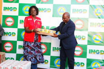 INGD recebe apoio humanitário da Igreja Presbiteriana de Moçambique para vítimas das cheias